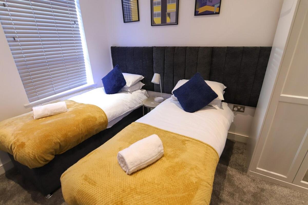 New- Modern 2Br Apt Wifi Sleep5 City Centre Sheffield Eksteriør bilde