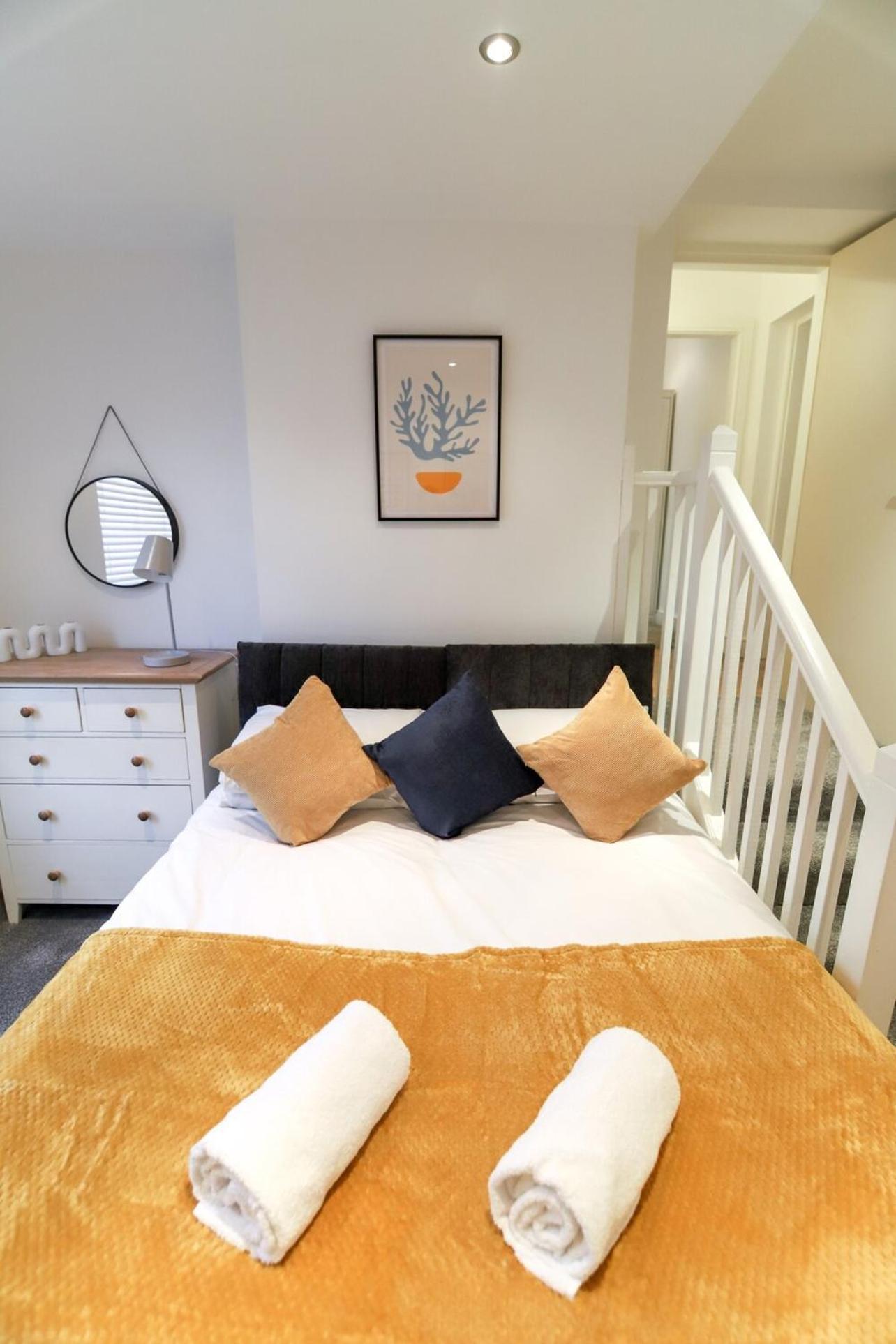 New- Modern 2Br Apt Wifi Sleep5 City Centre Sheffield Eksteriør bilde